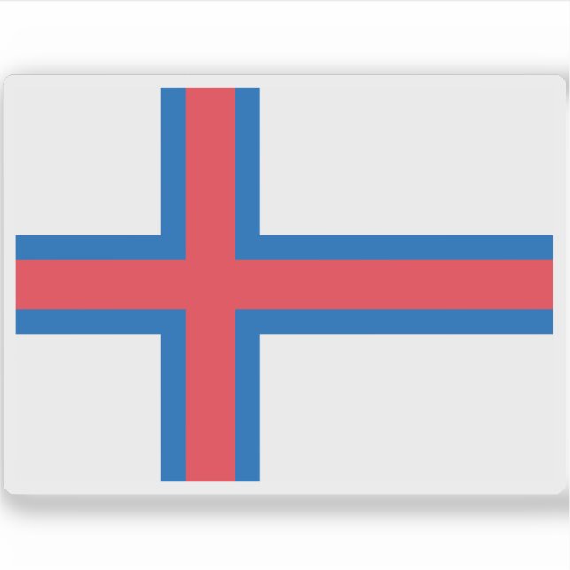 Flag of the Faroe Islands, Denmark (Front)