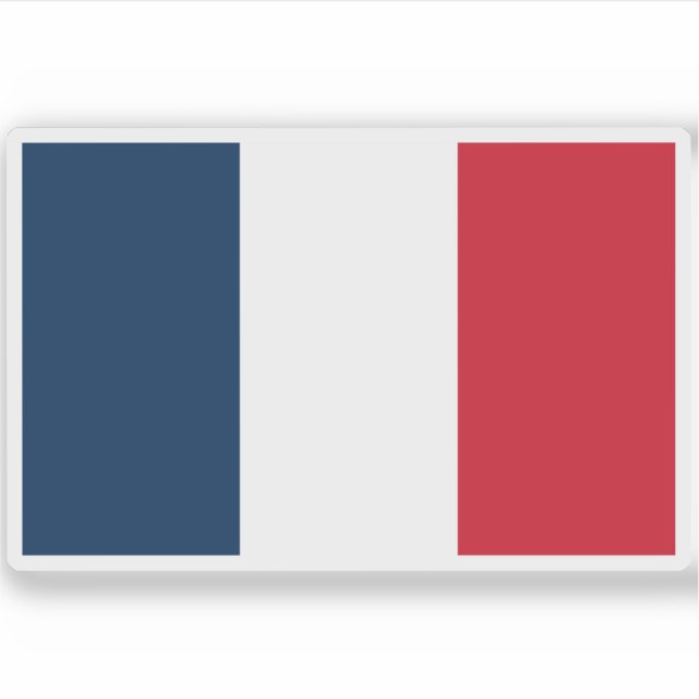 Flag of the French Republic (France) (Front)
