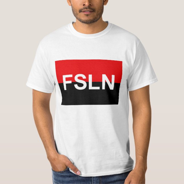 Flag of the FSLN T-Shirt (Front)