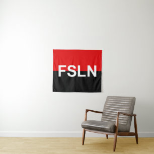 Flag of the FSLN Tapestry