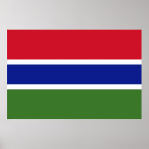 Flag of The Gambia Poster