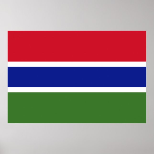 Flag of The Gambia Poster (Front)