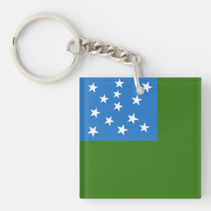 Flag of the Green Mountain Boys Key Ring