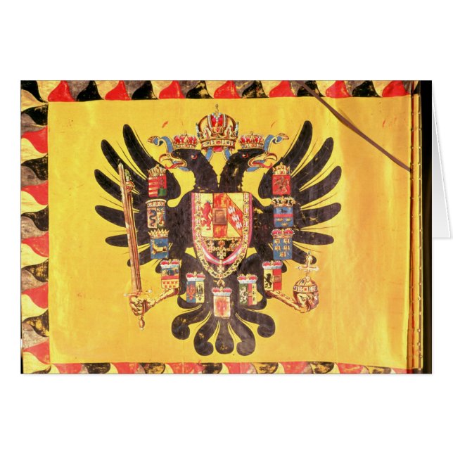 Flag of the Imperial Habsburg Dynasty, c.1700 (Front Horizontal)