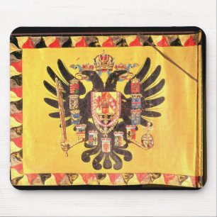 Flag of the Imperial Habsburg Dynasty, c.1700 Mouse Mat