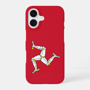 Flag of the Isle of Man iPhone 16 Case