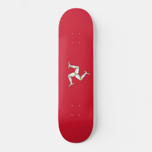 Flag of the Isle of Man Skateboard