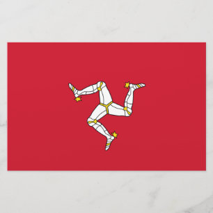 Flag of the Isle of Man Stationery