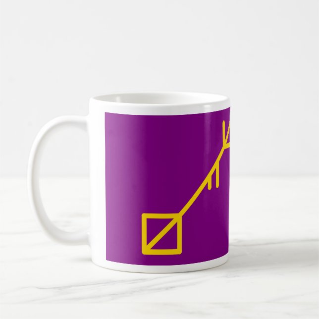 Flag of the Isle of Sessrumnir   Coffee Mug (Left)