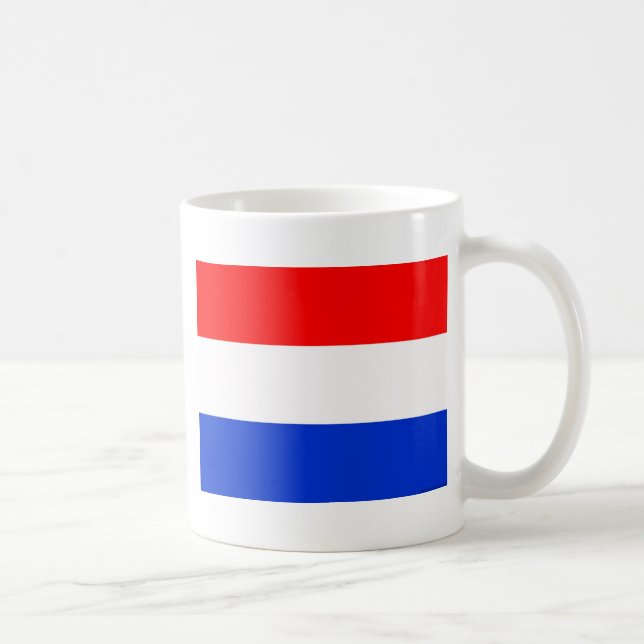 Flag of the Netherlands Coffee Mug (Right)