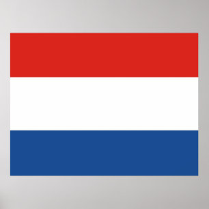 Flag of the Netherlands Poster