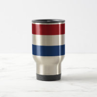 Flag of the Netherlands Travel/Commuter Mug