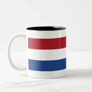 Flag of the Netherlands Two-Tone Coffee Mug