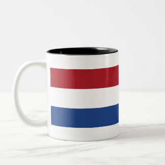 Flag of the Netherlands Two-Tone Coffee Mug