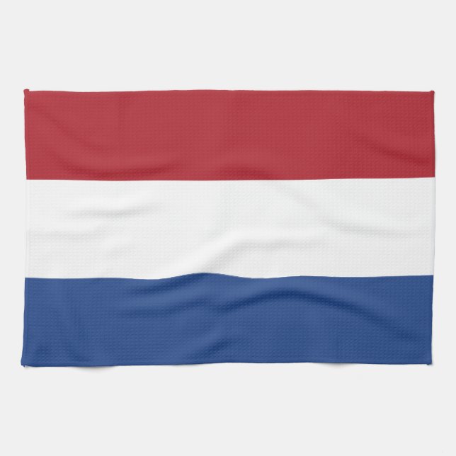 Flag of the of the Netherlands Tea Towel (Horizontal)
