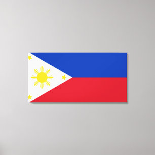Flag of the Philippines Canvas Print