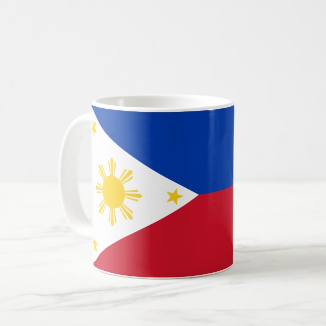 Flag of the Philippines Coffee Mug (Front Left)