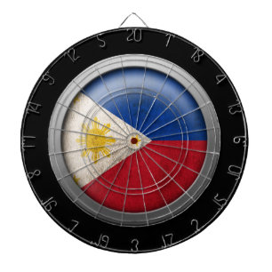 Flag of The Philippines Disc Dartboard