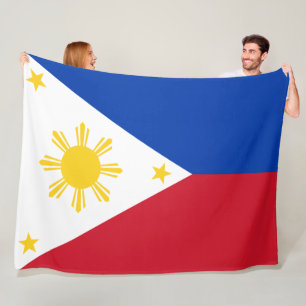 Flag of the Philippines Fleece Blanket