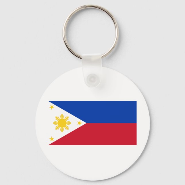 Flag of the Philippines Key Ring (Front)