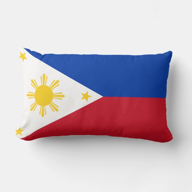 Flag of the Philippines Lumbar Cushion (Front)