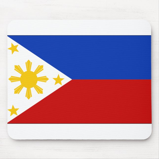 Flag of the Philippines Mouse Mat (Front)