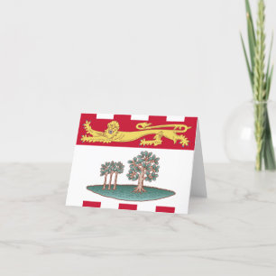 Flag of the province of Prince Edward Island Card