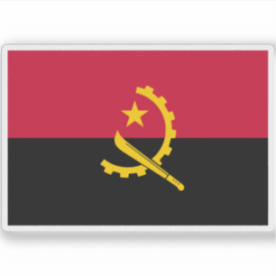 Flag of the Republic of Angola