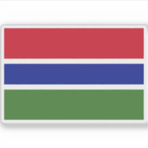 Flag of the Republic of The Gambia