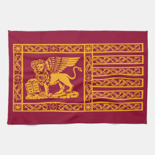 Flag of The Republic of Venice Tea Towel