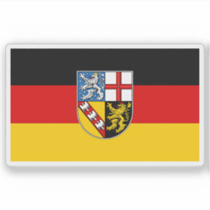 Flag of the Saarland state, Germany