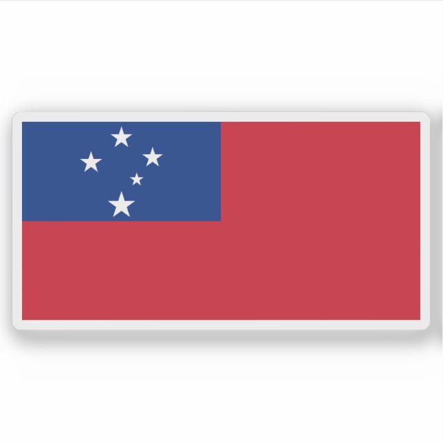 Flag of the Samoan people, Polynesia, Oceania (Front)