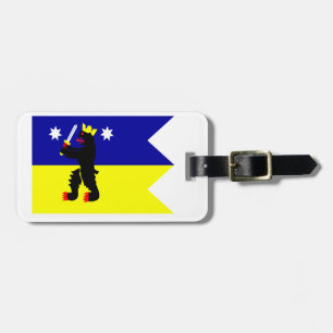 Flag of the Satakunta Region in Finland Luggage Tag
