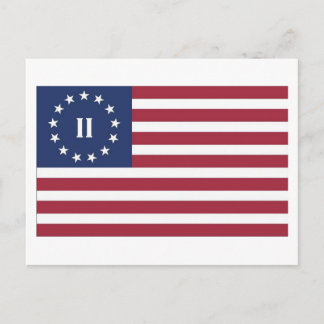 Flag  of the Second American Revolution Postcard