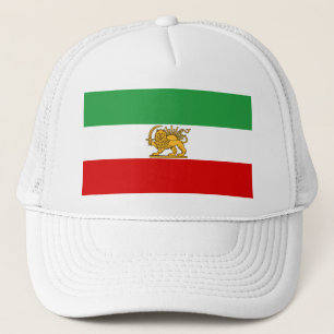 Flag of the Shah of Iran (1964-1980) شیر و خورشید Trucker Hat