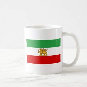 Flag of the Shah of Iran (1964-1980) شیر و خ Coffee Mug