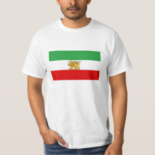 Flag of the Shah of Iran (1964-1980) شیر و خ T-Shirt