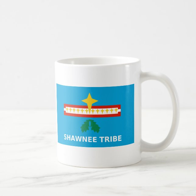 Flag of The Shawnee Tribe Coffee Mug (Right)