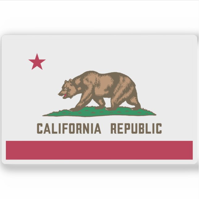 Flag of the state of California, USA (Front)
