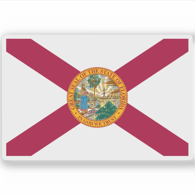 Flag of the state of Florida, USA (Front)