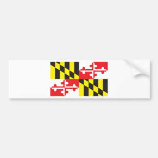 Flag of the state of Maryland Bumper Sticker