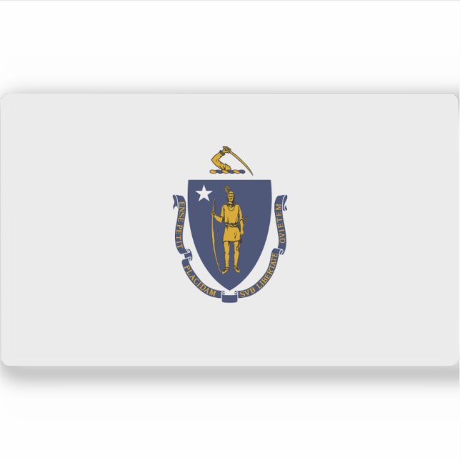 Flag of the state of Massachusetts, USA (Front)