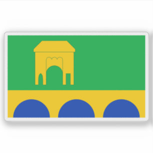 Flag of the town of Monmouth, Wales