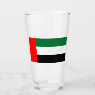 Flag of the United Arab Emirates (UAE) Glass
