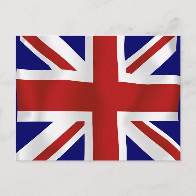 Flag of The United Kingdom #2 Postcard (Front)