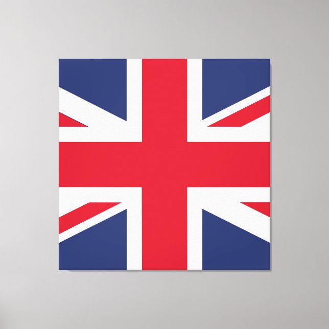 Flag of the United Kingdom Canvas Print (Front)