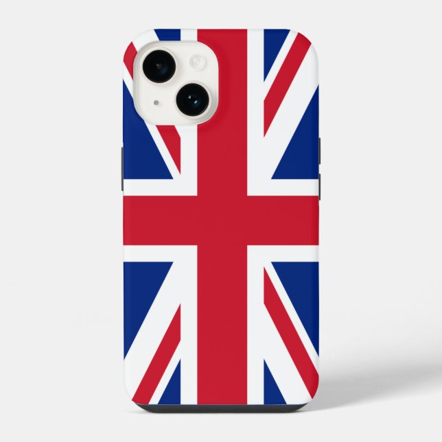 Flag of the United Kingdom iPhone Case (Back)