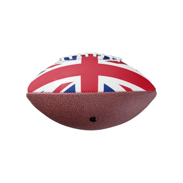 Flag of the United Kingdom Mini Football American Football (Rotated 270)