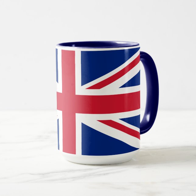 Flag of the United Kingdom Mug (Front Right)