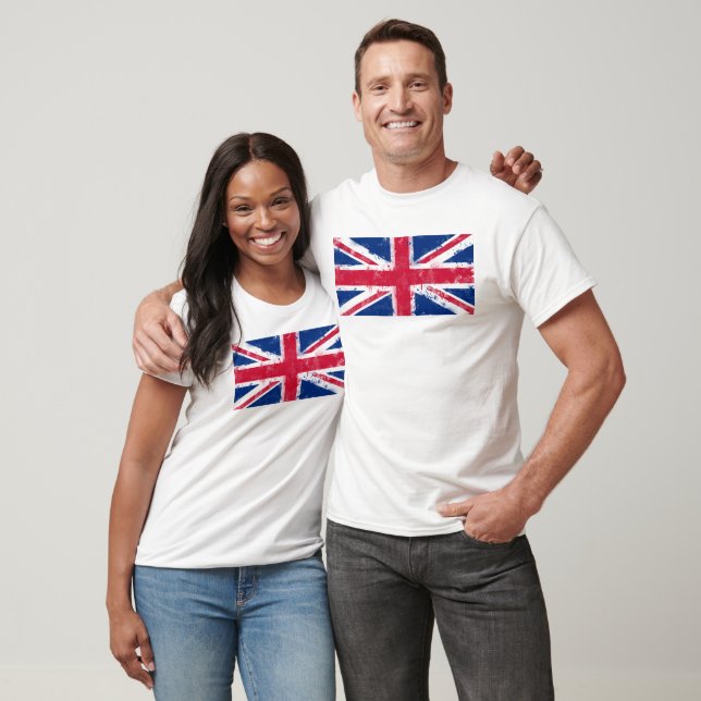 Flag of the United Kingdom or the Union Jack T-Shirt (Unisex)